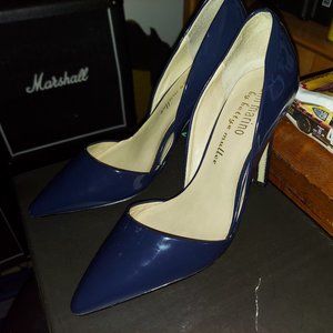 Ann Marino By Bettye Muller April Midnight Blue Pumps